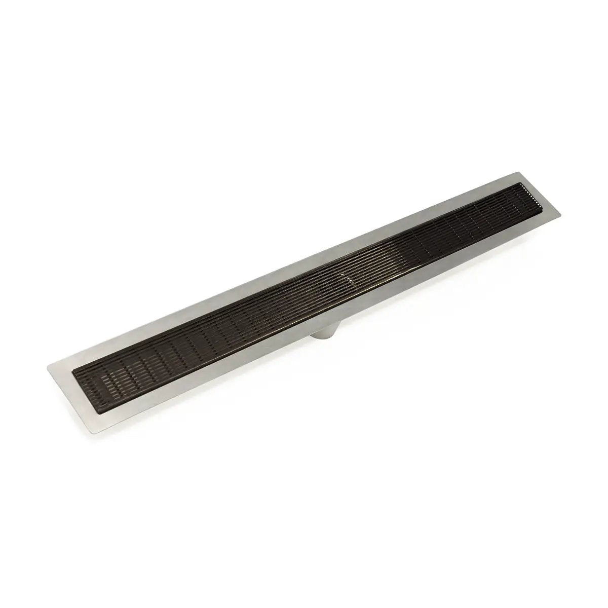 Infinity Drain 60" FF Series Complete Kit with 2 1/2" Wedge Wire Grate by Infinity Drain
