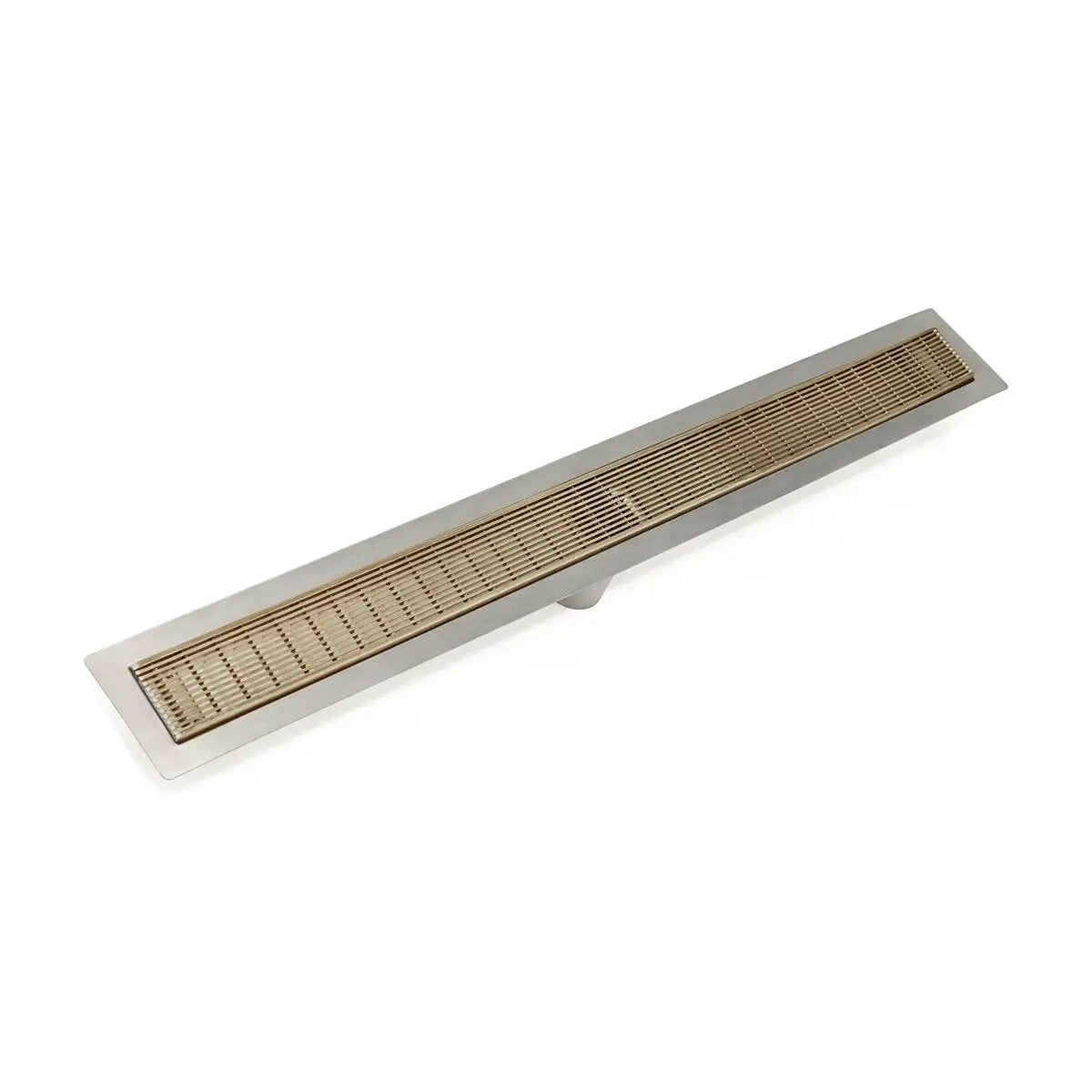 Infinity Drain 42" FF Series Complete Kit with 2 1/2" Wedge Wire Grate by Infinity Drain