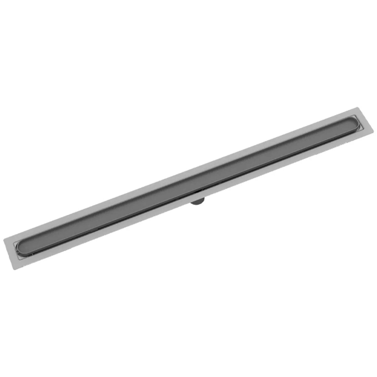 Infinity Drain 24" FF Series Complete Kit with Discorectangle Tile Insert Frame by Infinity Drain