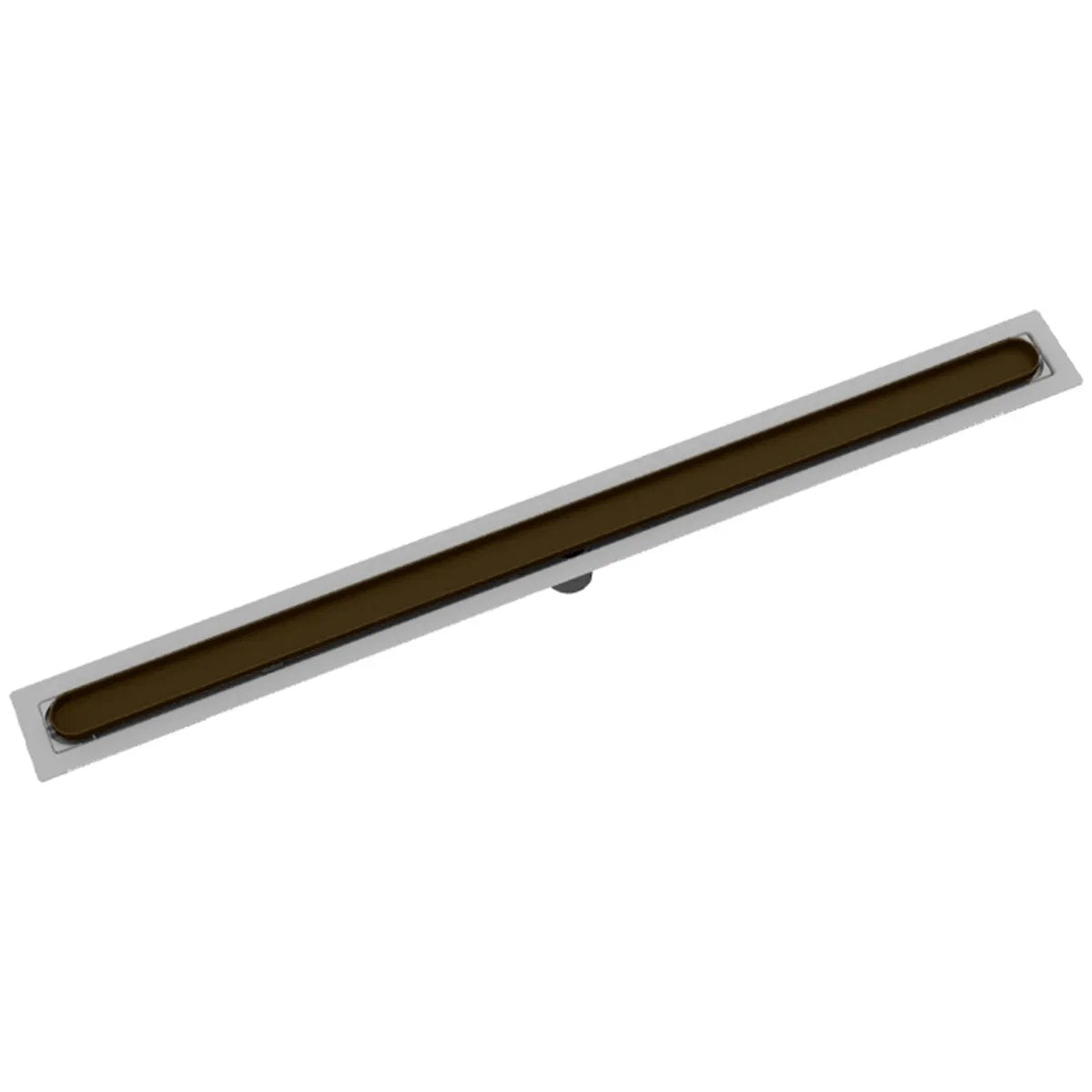 Infinity Drain 36" FF Series Complete Kit with Discorectangle Tile Insert Frame by Infinity Drain