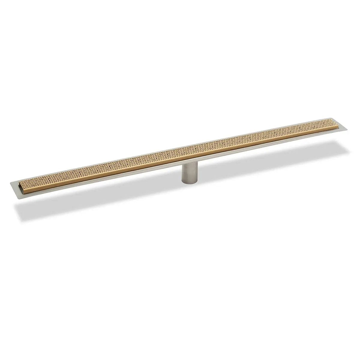 Infinity Drain 32" FF Series Complete Kit with 2 1/2" Adhesion Style Grate by Infinity Drain