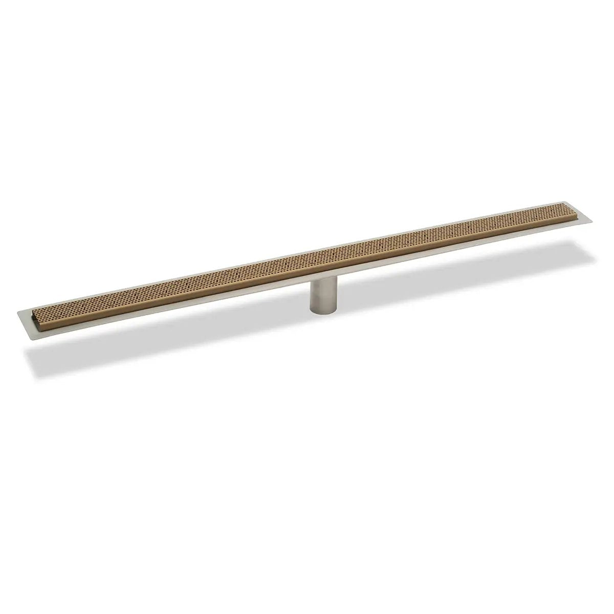 Infinity Drain 32" FF Series Complete Kit with 2 1/2" Adhesion Style Grate by Infinity Drain