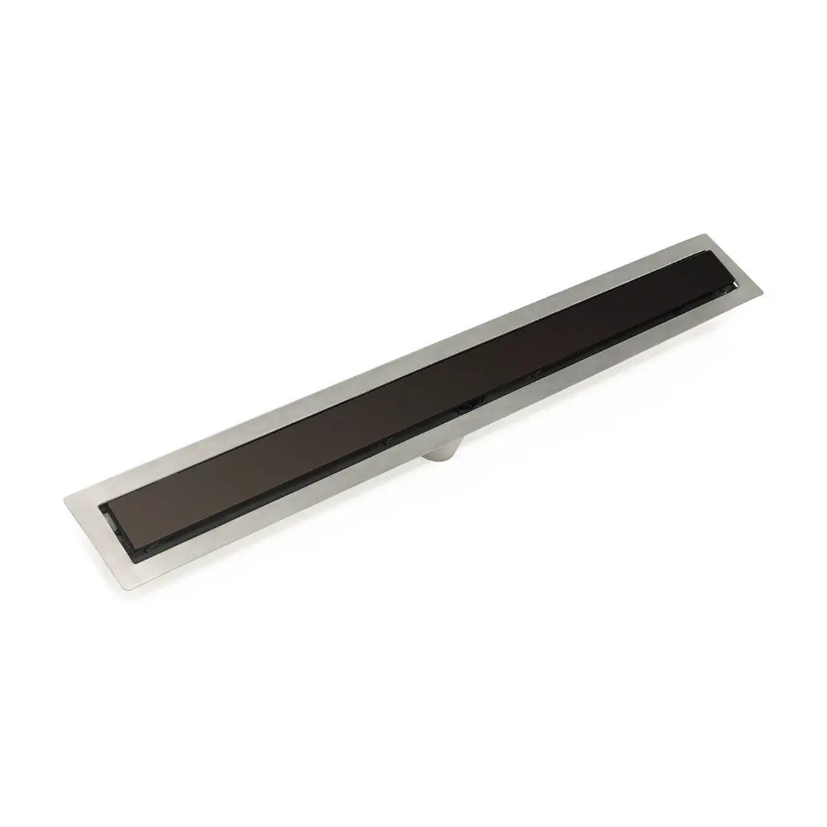 Infinity Drain 24" FF Series Complete Kit with 2 1/2" Solid Grate by Infinity Drain