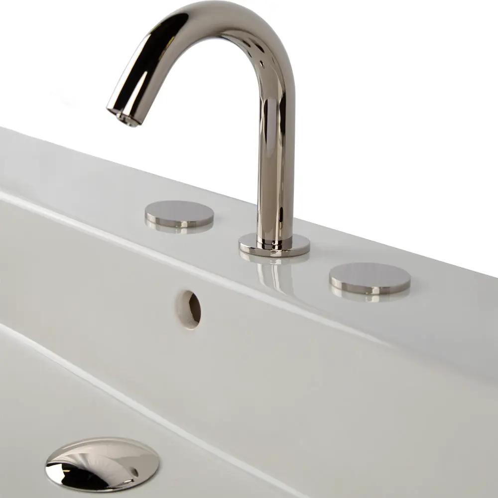polished chrome faucet