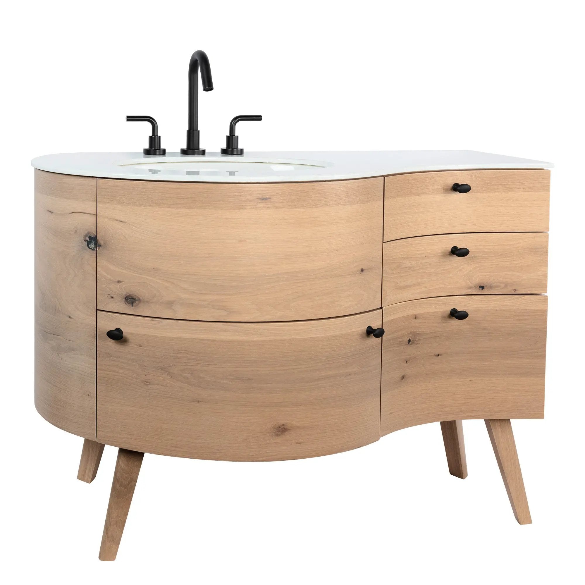 matte black faucet