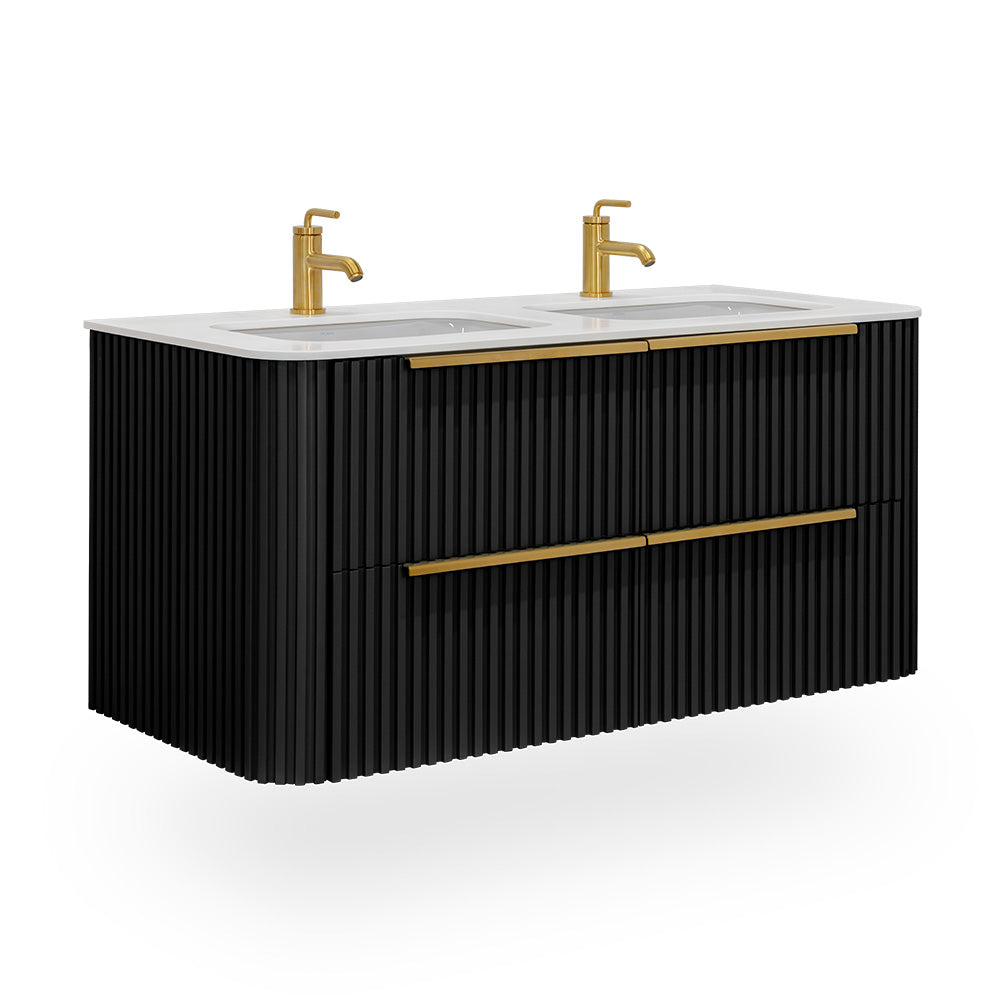Lacava Flutti 48" Wall Mount Vanity by Lacava