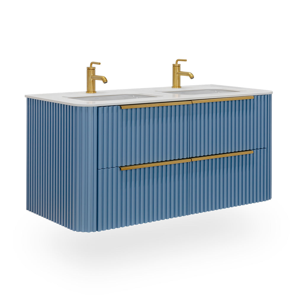 Lacava Flutti 48" Wall Mount Vanity