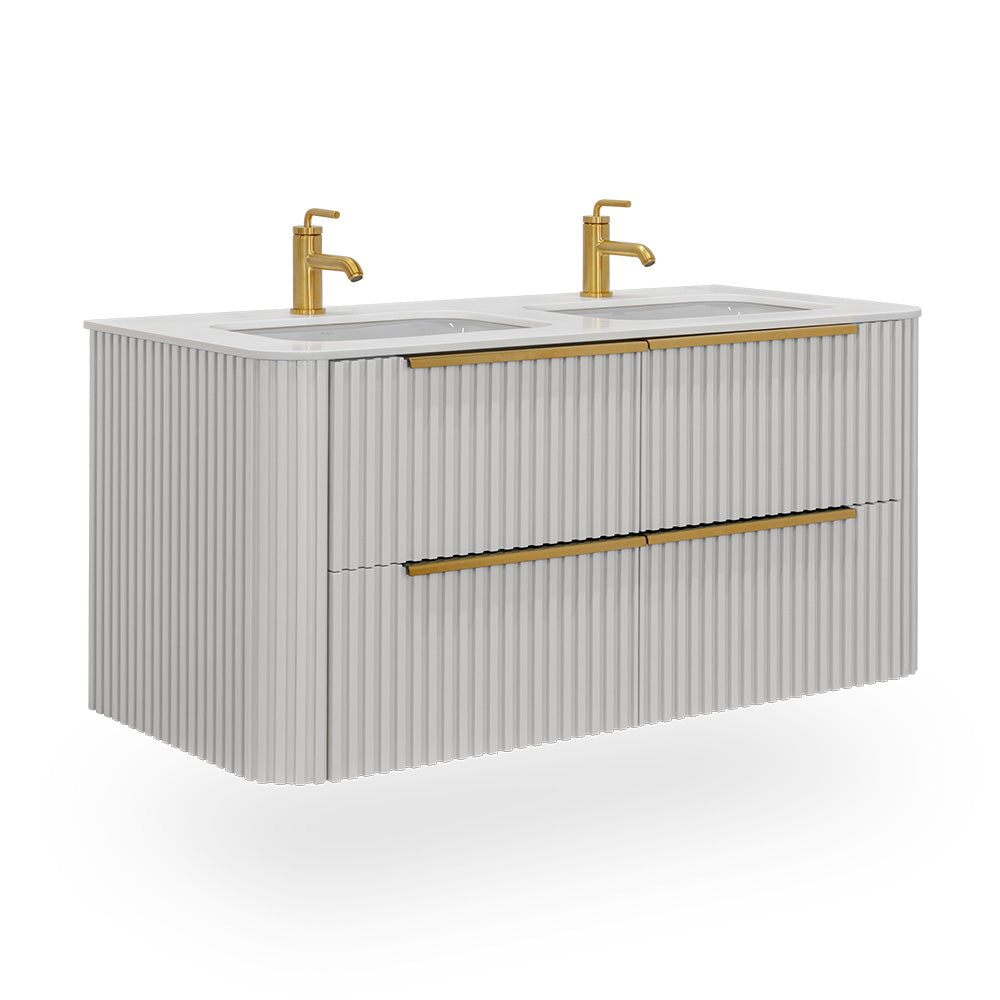 Lacava Flutti 48" Wall Mount Vanity