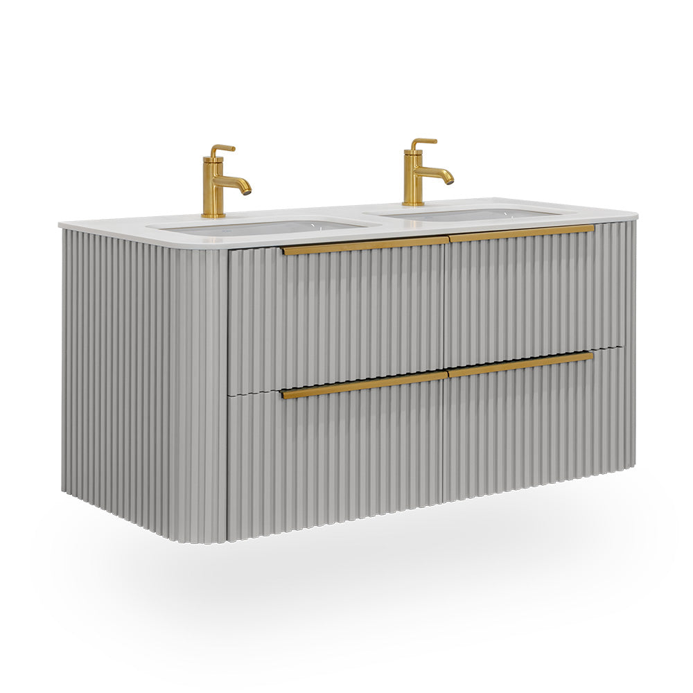 Lacava Flutti 48" Wall Mount Vanity by Lacava
