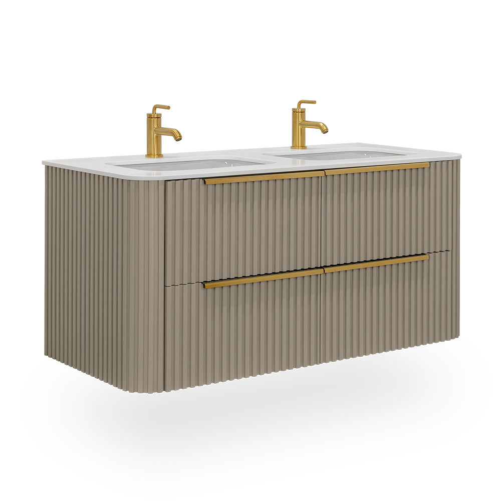 Lacava Flutti 48" Wall Mount Vanity by Lacava