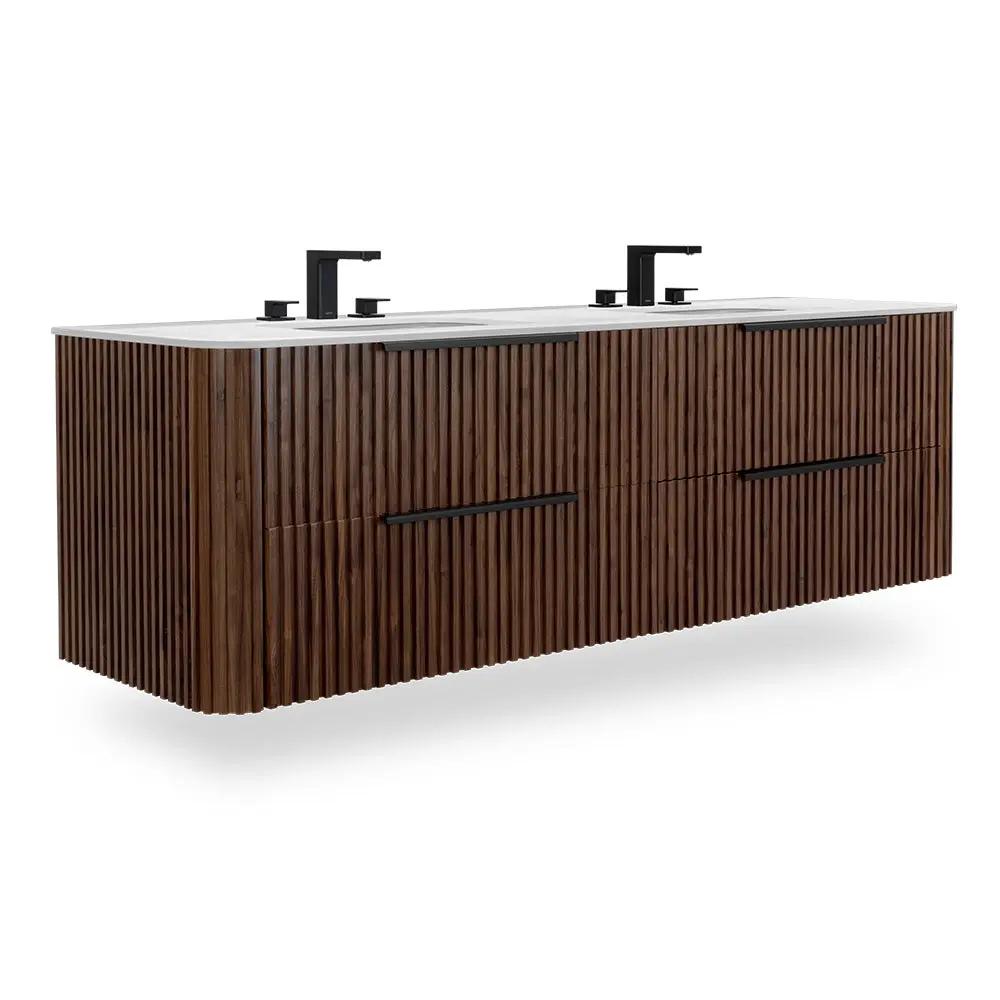 Lacava Flutti 72" Wall Mount Vanity by Lacava