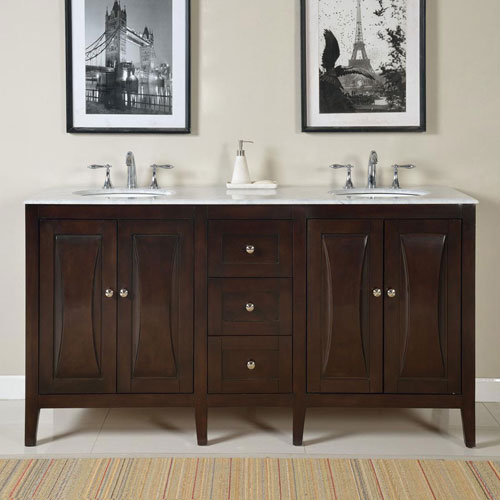 dark walnut vanity