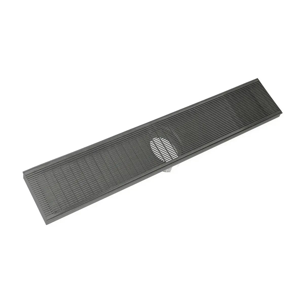 Infinity Drain 42" FX Series High Flow Complete Kit with Wedge Wire Grate with Cast Iron Drain Body by Infinity Drain