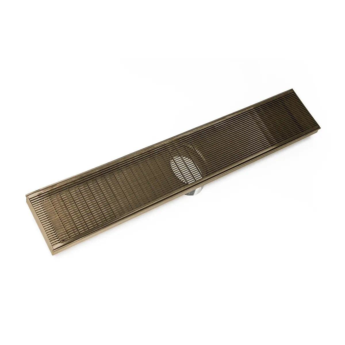 Infinity Drain 36" FX Series High Flow Complete Kit with Wedge Wire Grate with PVC Drain Body by Infinity Drain