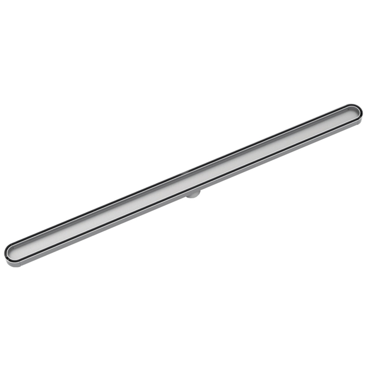 Infinity Drain 24" FX Series Complete Kit with Discorectangle Tile Insert Frame