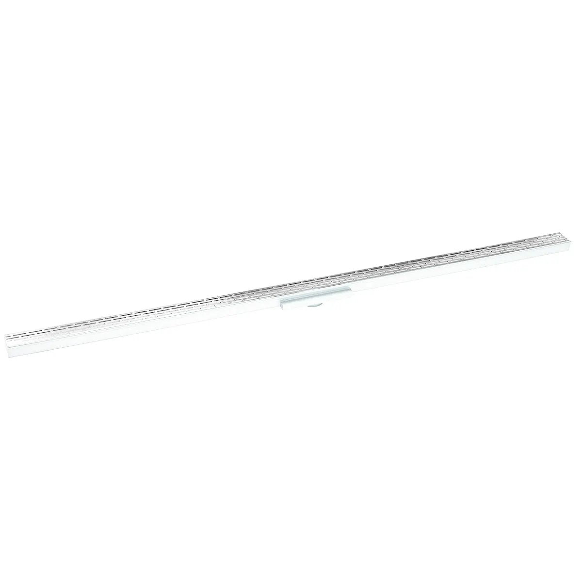 Infinity Drain 32" FX Series Complete Kit with Perforated Offset Slot Grate by Infinity Drain