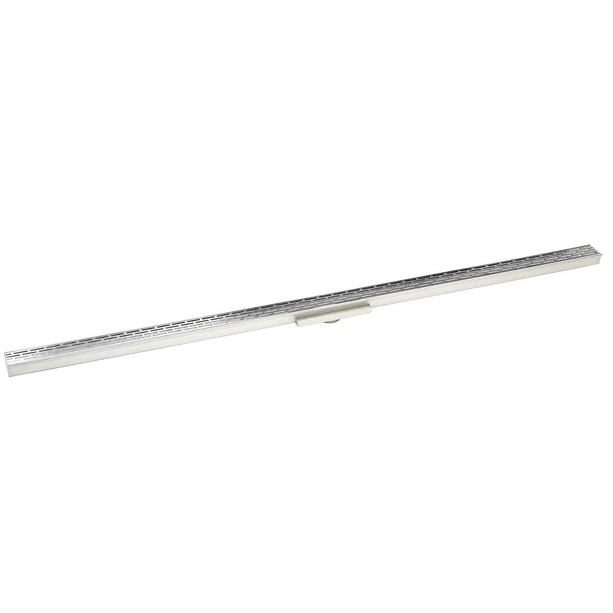Infinity Drain 60" FX Series Complete Kit with Perforated Offset Slot Grate by Infinity Drain