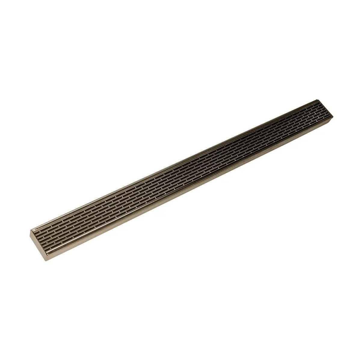 Infinity Drain 42" FX Series Complete Kit with Perforated Offset Slot Grate by Infinity Drain