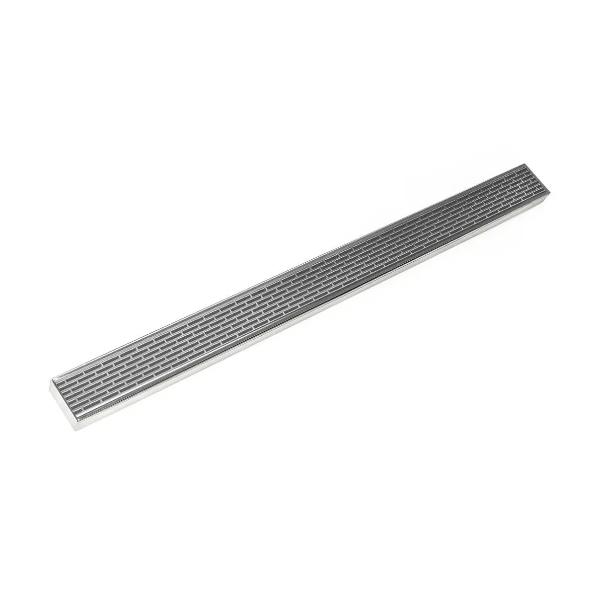 Infinity Drain 36" FX Series Complete Kit with Perforated Offset Slot Grate by Infinity Drain