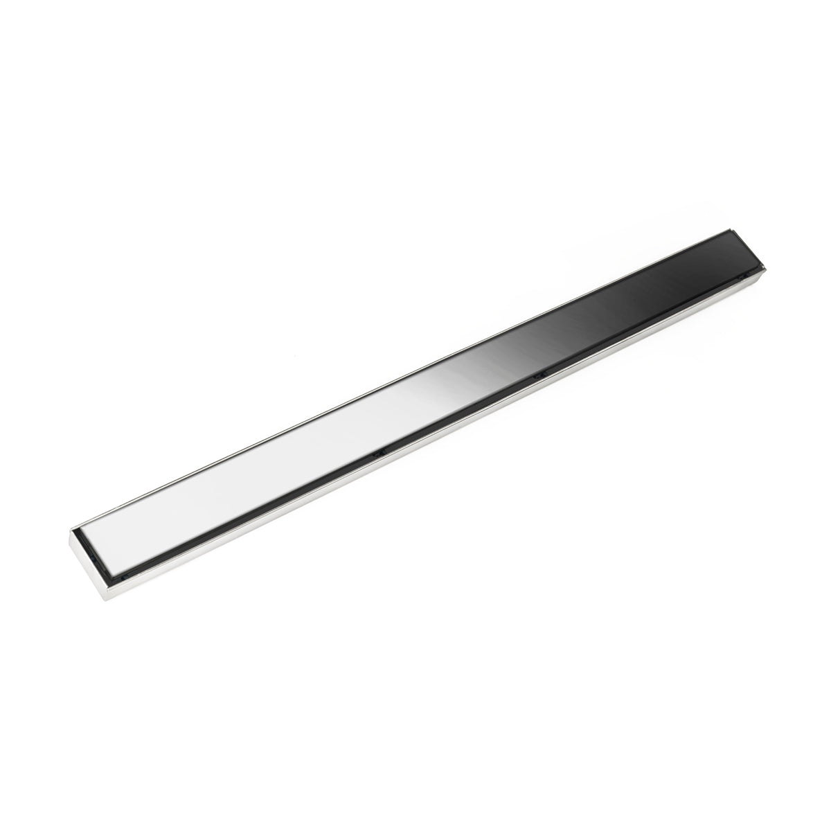 Infinity Drain 60" FX Series Complete Kit with Solid Grate by Infinity Drain