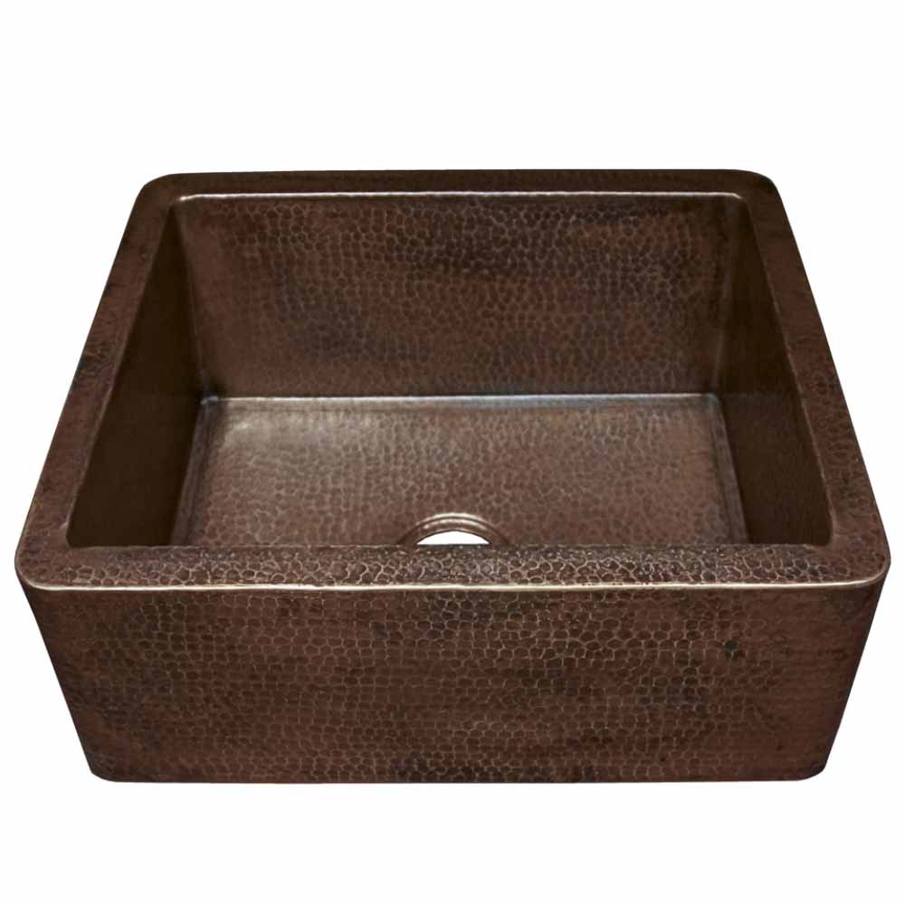 antique copper kitchen sink