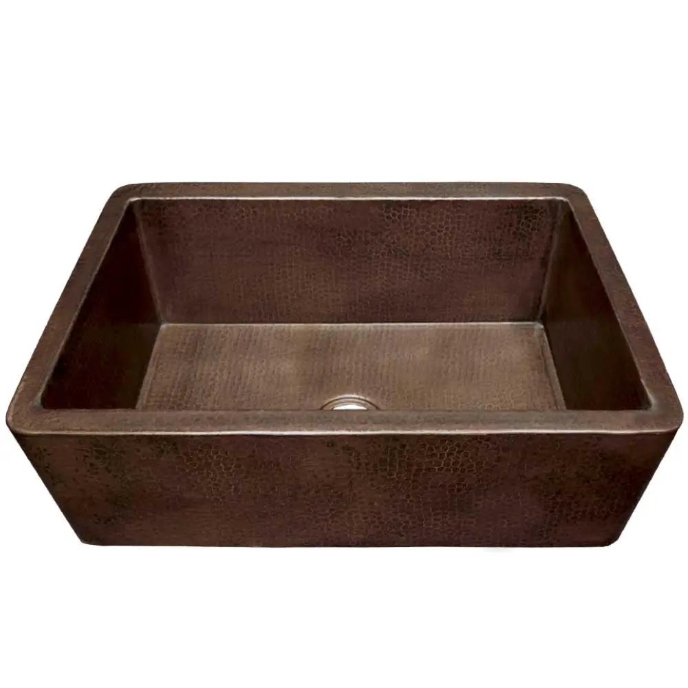 antique copper kitchen sink