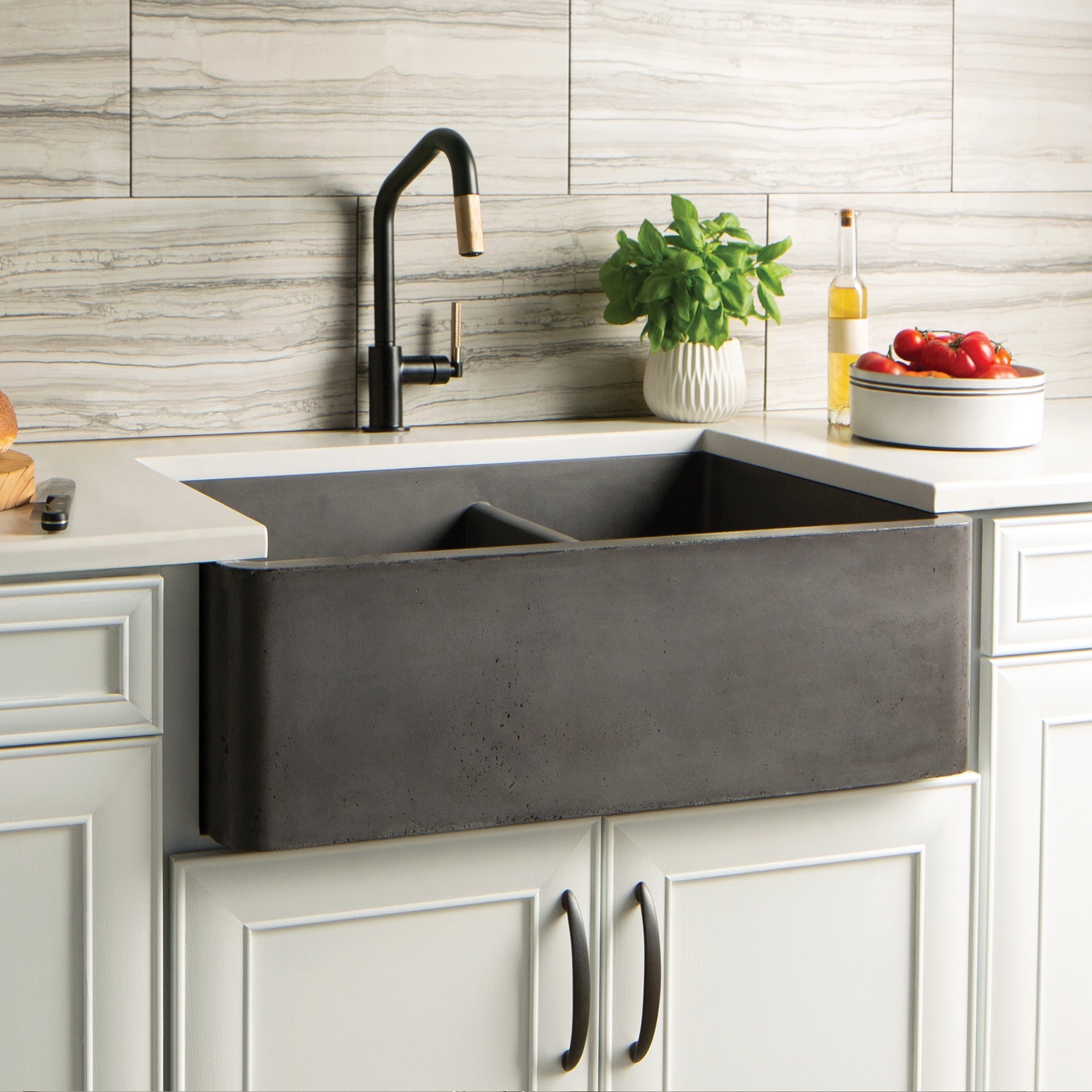 slate kitchen sink