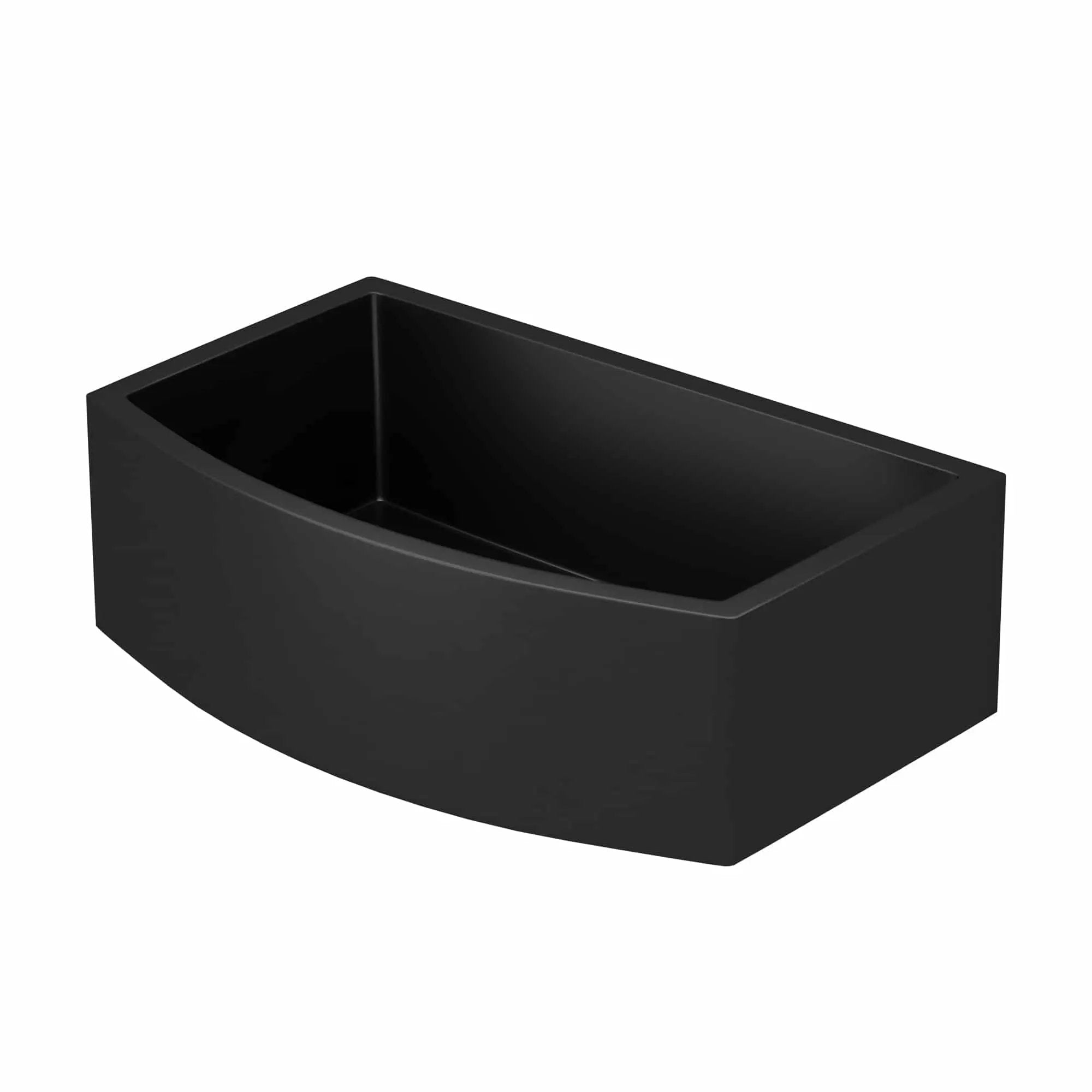 Native Trails Farmhouse 33" Quartet Nativestone Curved Apron Front Kitchen Sink by Native Trails