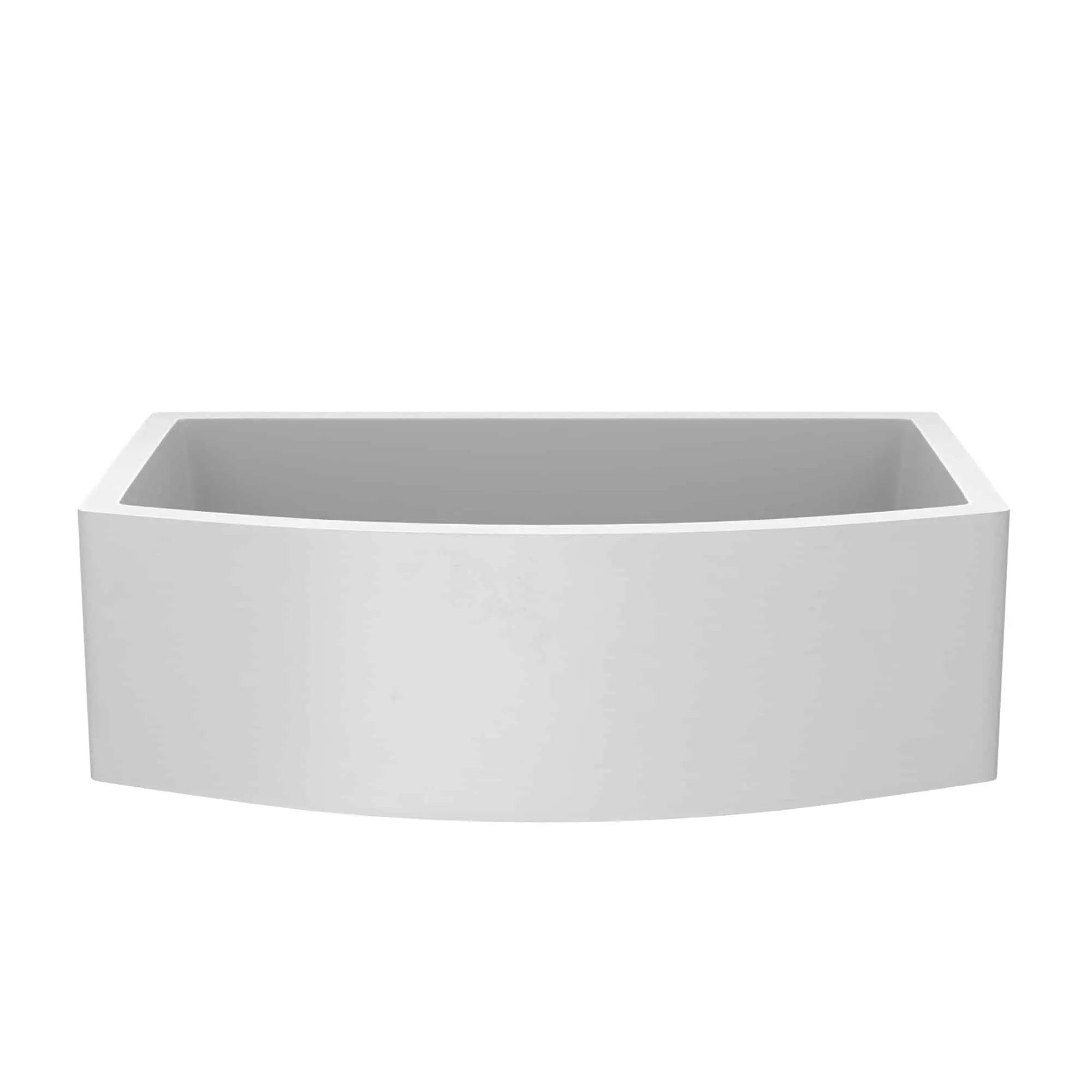 Native Trails Farmhouse 33" Quartet Nativestone Curved Apron Front Kitchen Sink by Native Trails