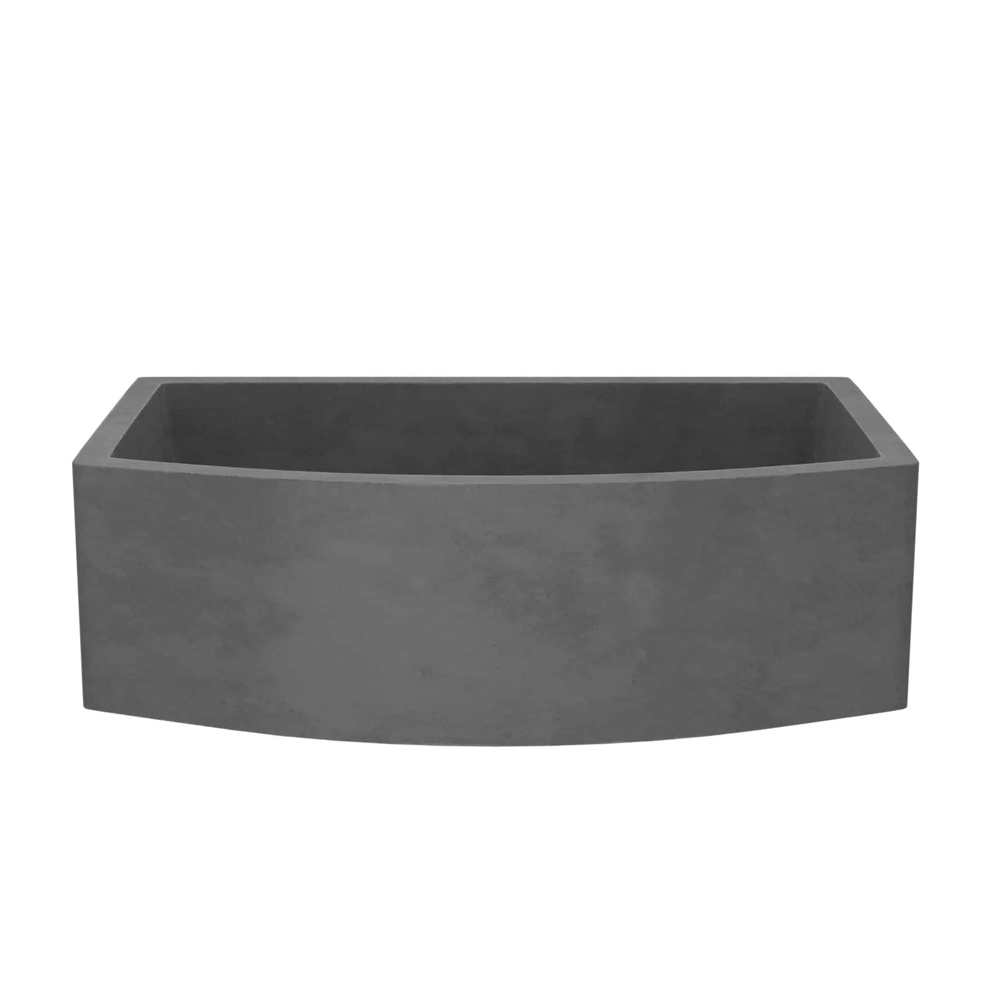 Native Trails Farmhouse 33" Quartet Nativestone Curved Apron Front Kitchen Sink by Native Trails