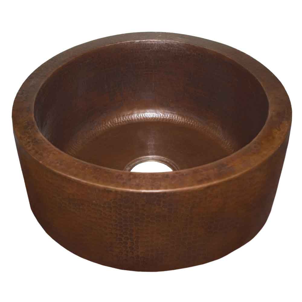 antique copper kitchen sink