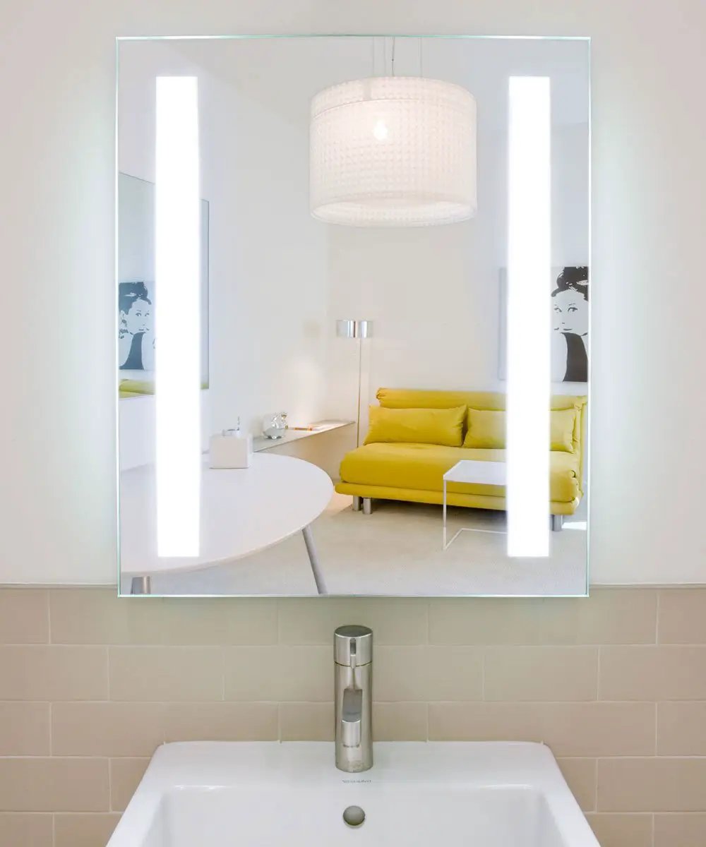 lighted mirror