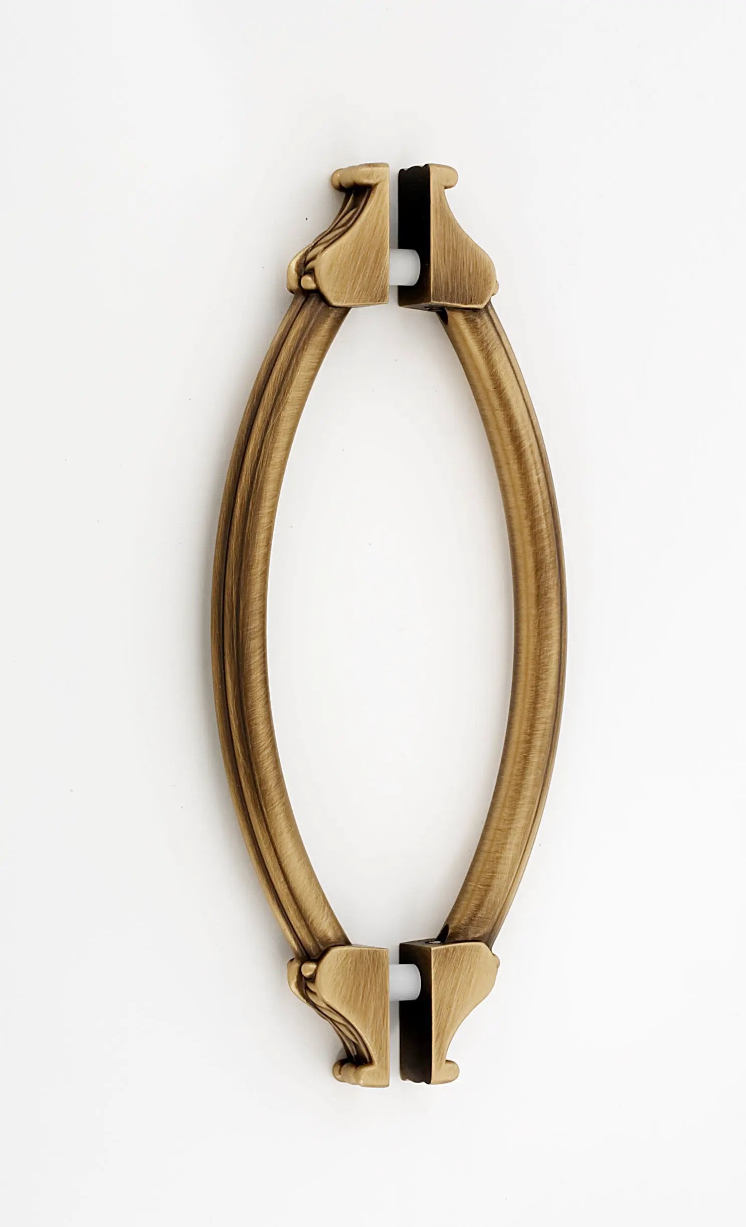 antique english matte door pull