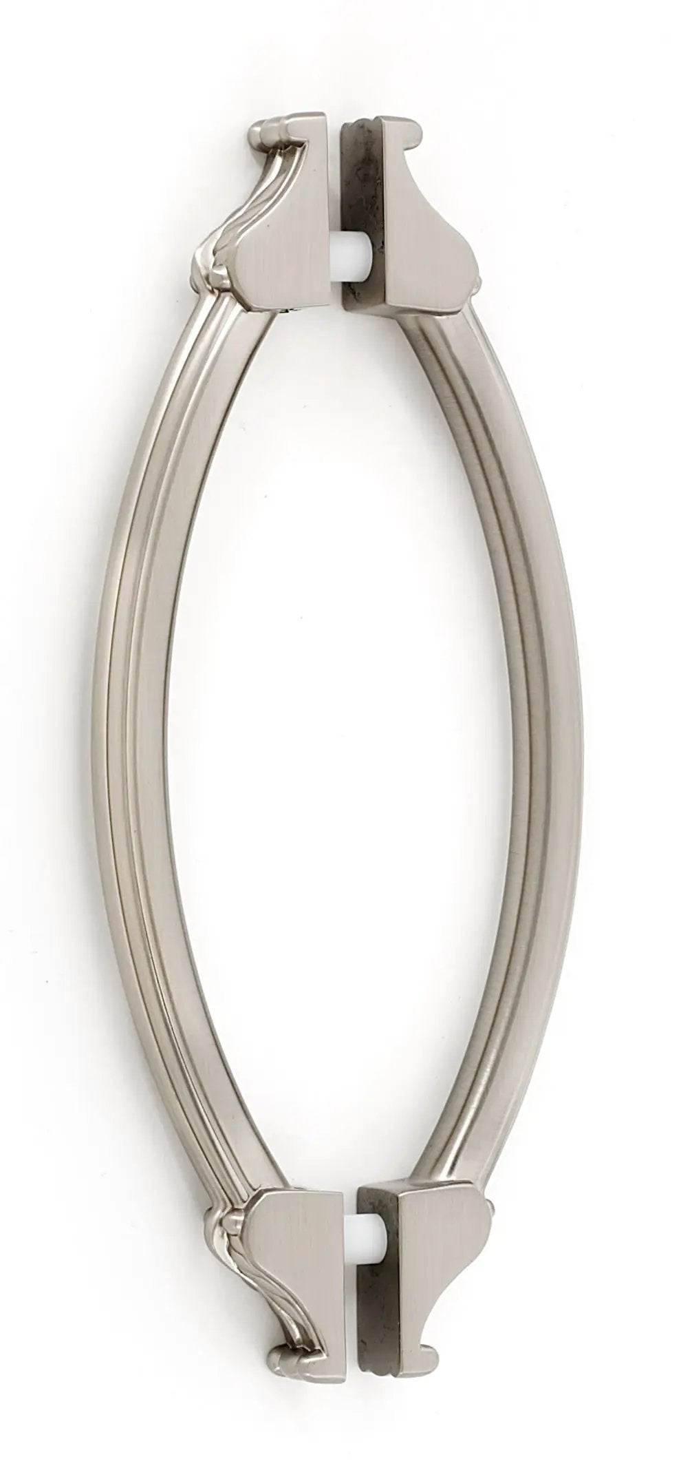 Alno Fiore 6" Back to Back Glass Door Pull by Alno
