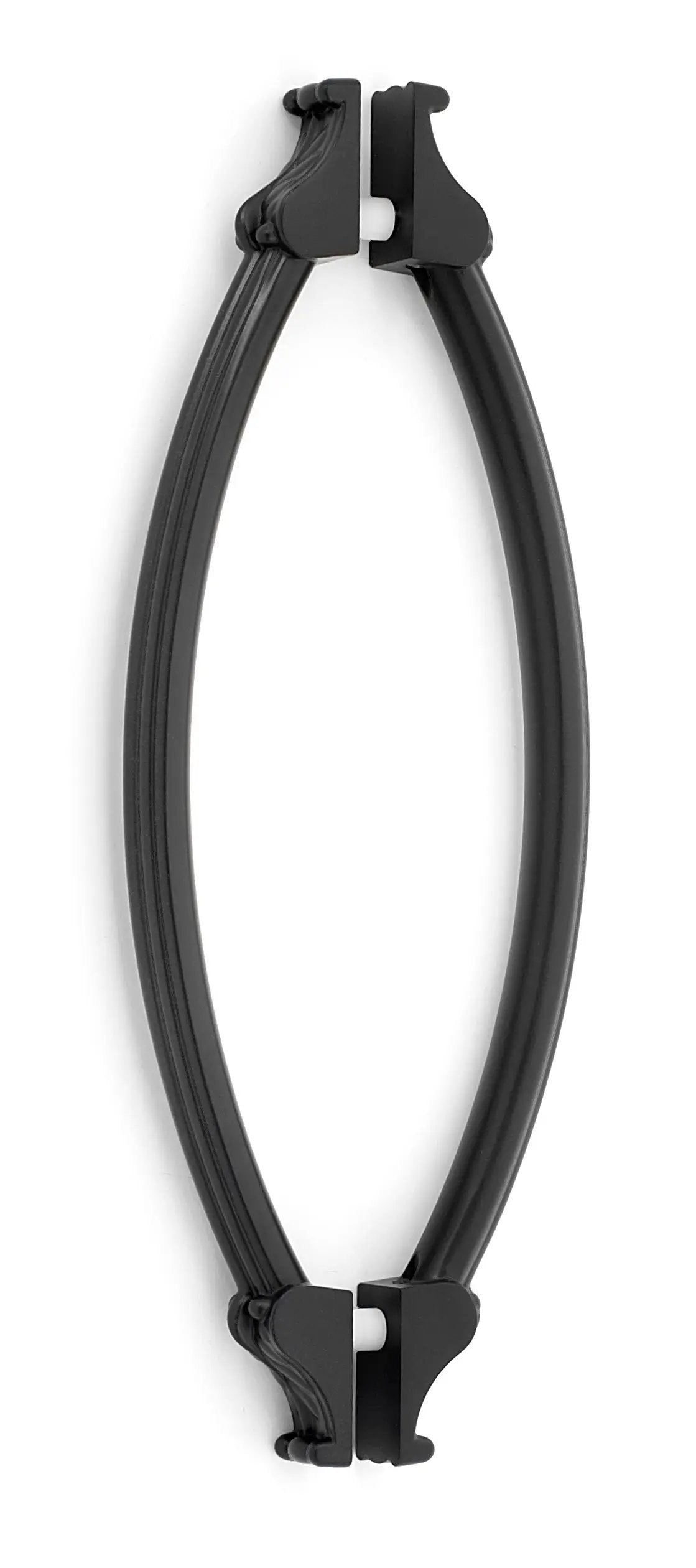 Alno Fiore 8" Back to Back Glass Door Pull by Alno