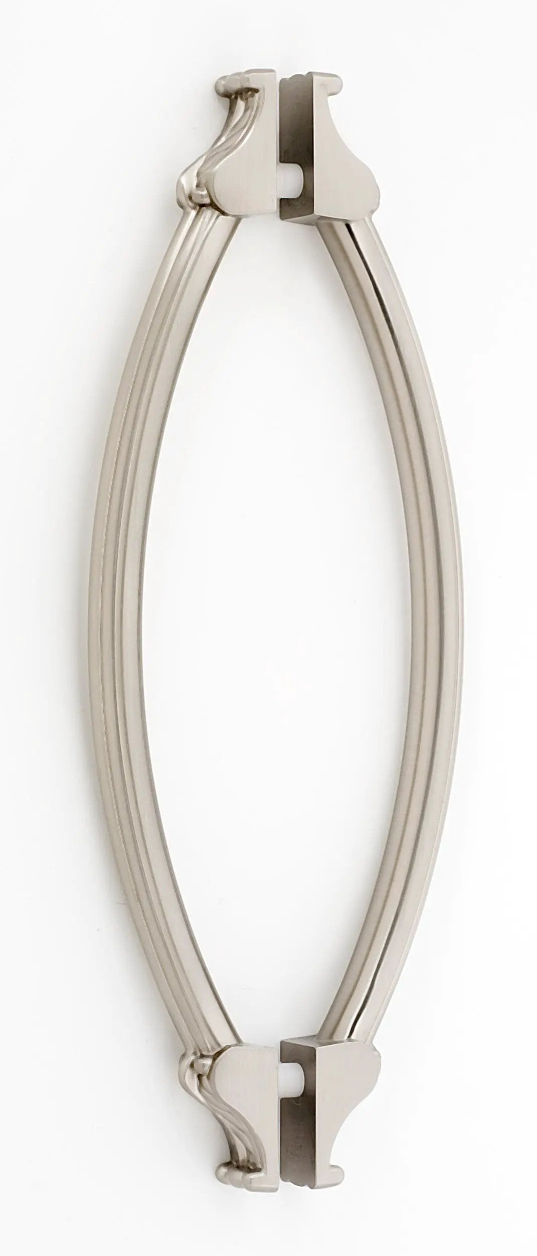 Alno Fiore 8" Back to Back Glass Door Pull by Alno