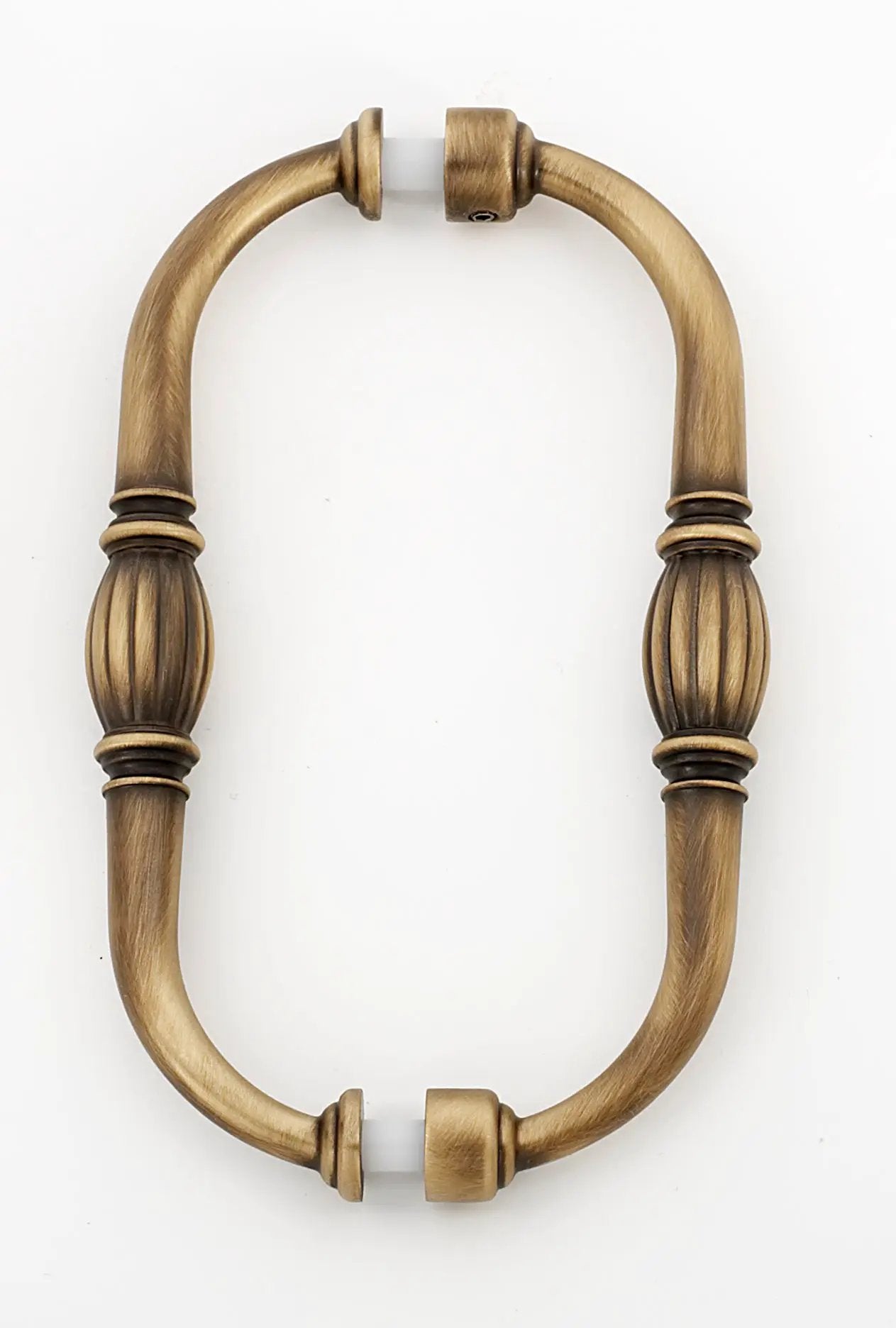 Alno Tuscany 6" Back to Back Glass Door Pull by Alno