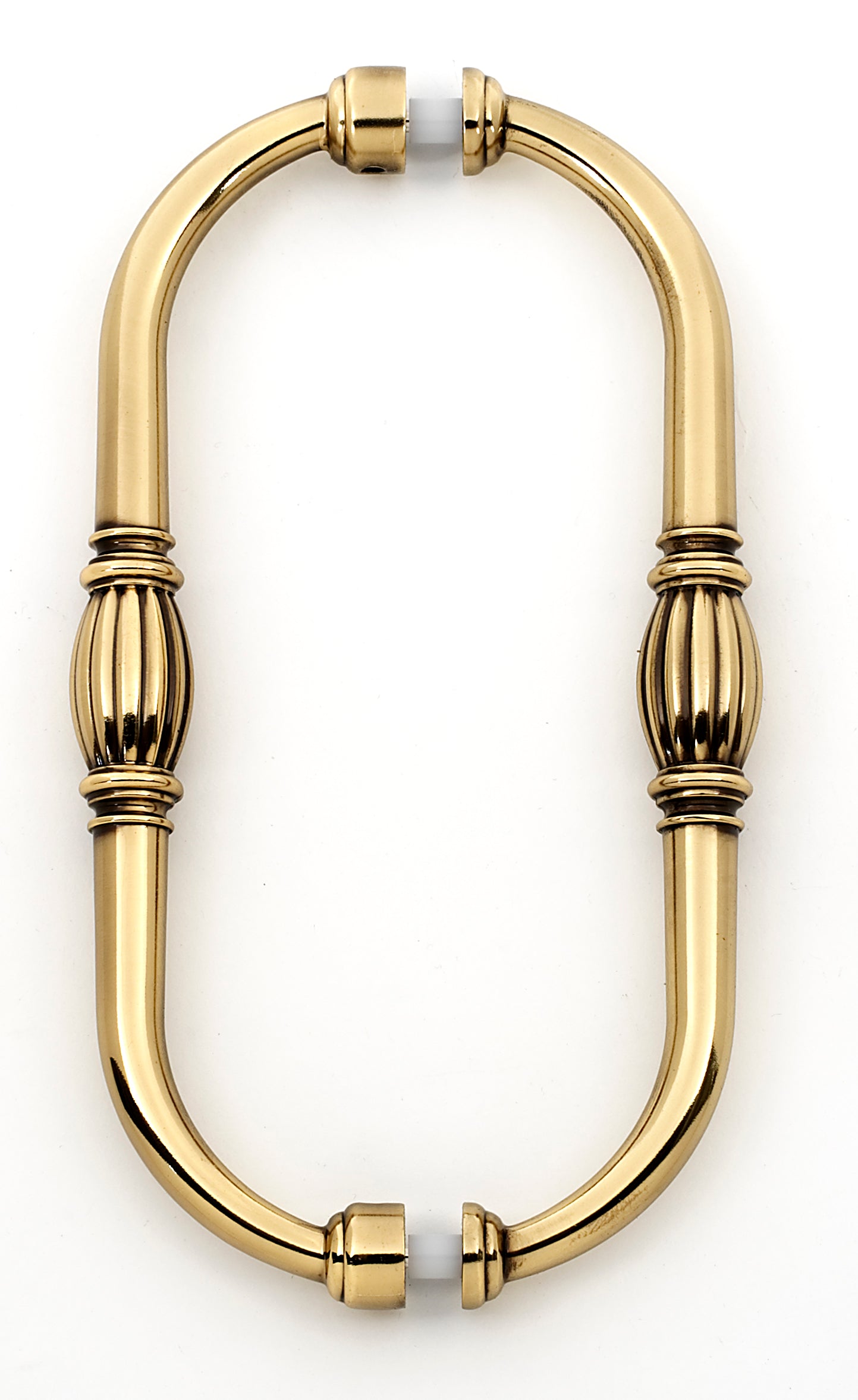 Alno Tuscany 8" Back to Back Glass Door Pull