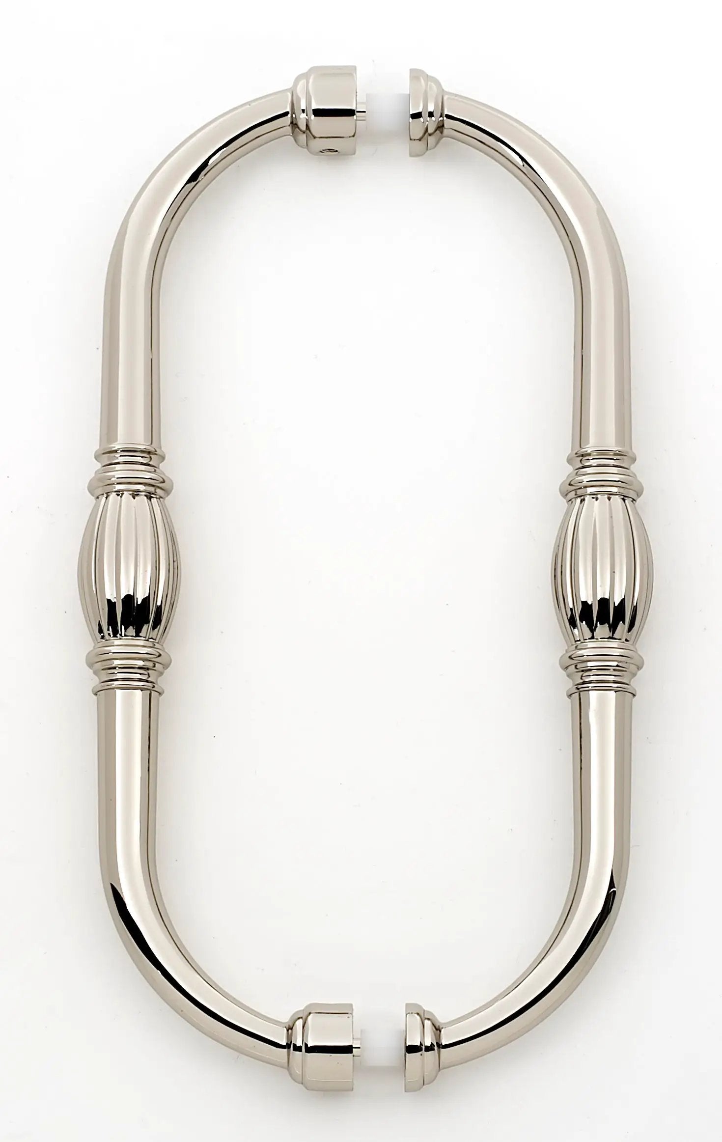 Alno Tuscany 8" Back to Back Glass Door Pull by Alno