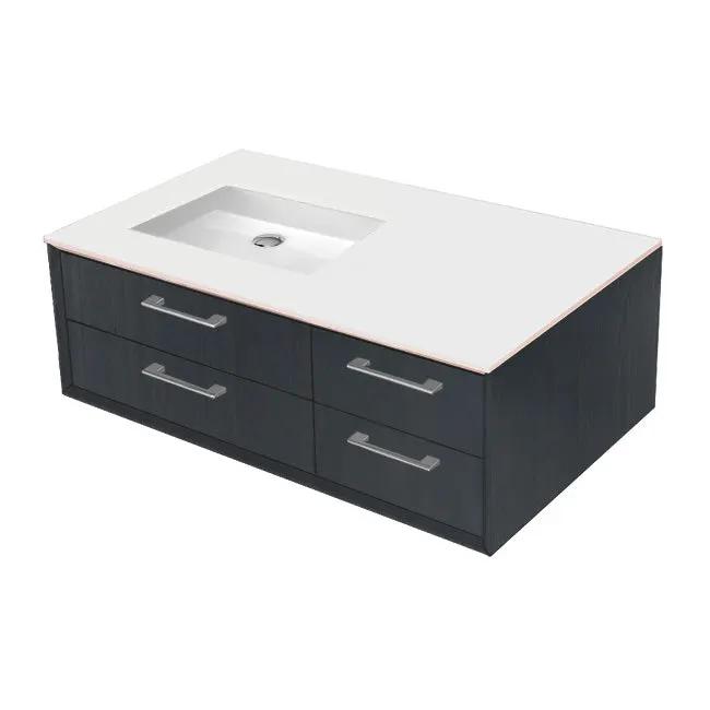Lacava Gemelli 36" Wall Mount Vanity - Left by Lacava
