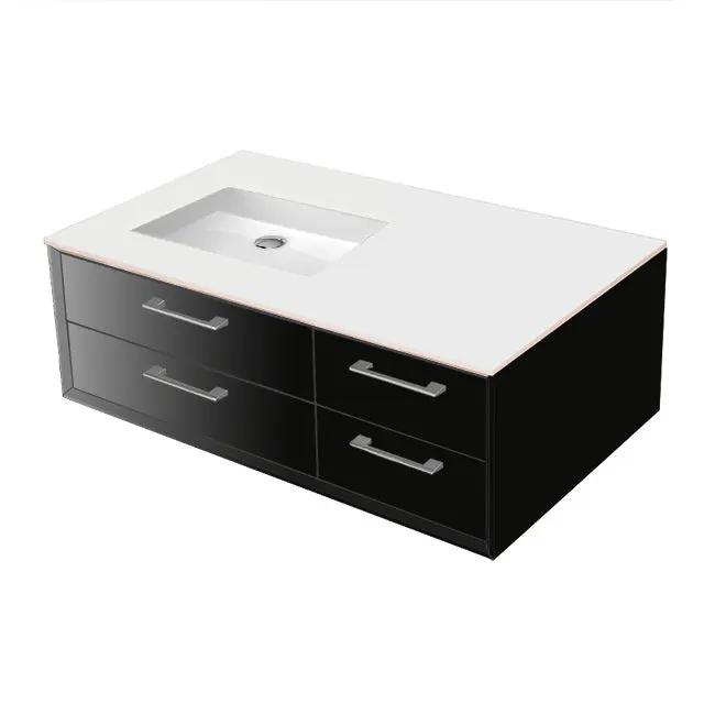 Lacava Gemelli 36" Wall Mount Vanity - Left by Lacava