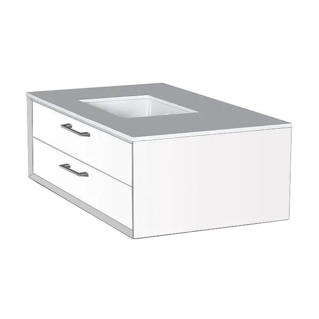 Lacava Gemelli 36" Wall Mount Vanity by Lacava