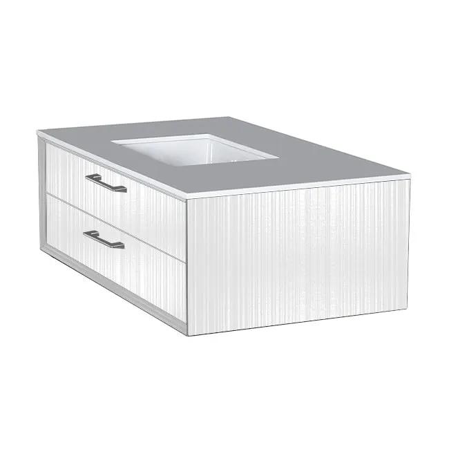 Lacava Gemelli 36" Wall Mount Vanity by Lacava