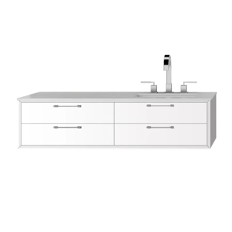 Lacava Gemelli 48" Wall Mount Vanity - Right by Lacava