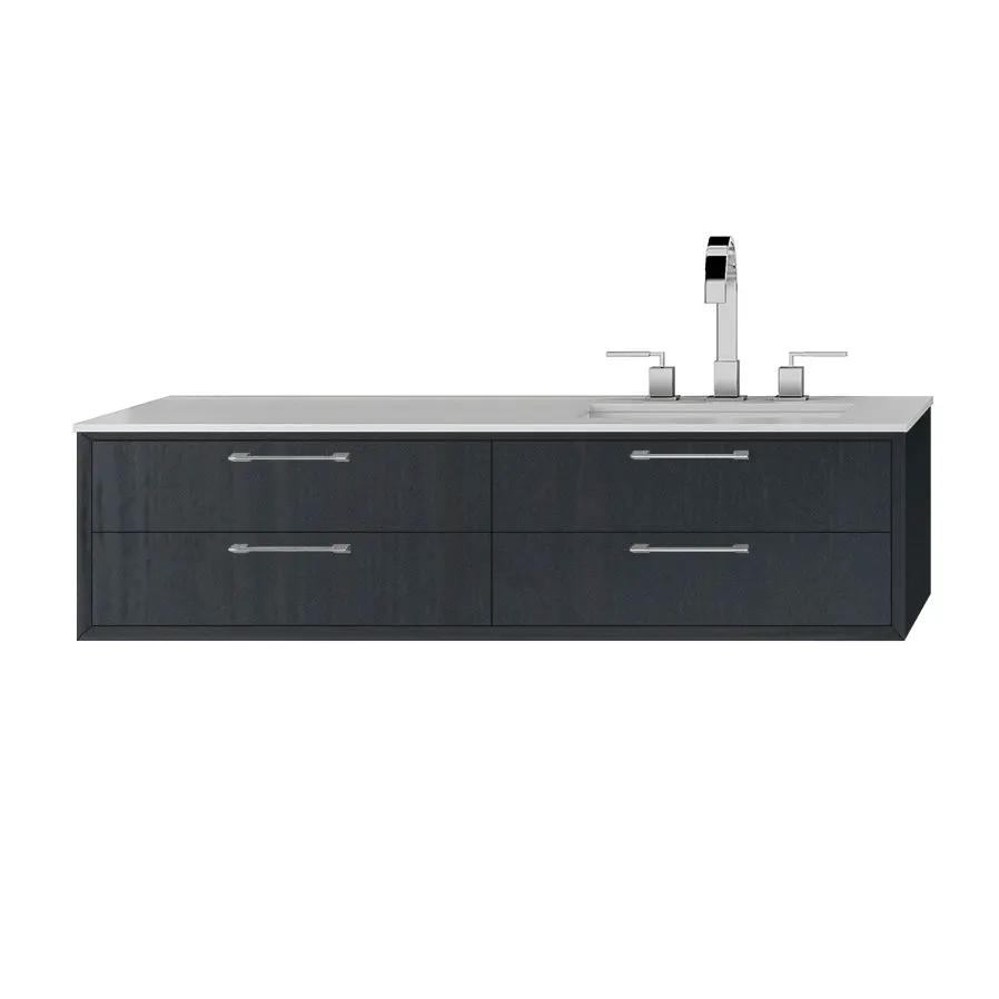 Lacava Gemelli 48" Wall Mount Vanity - Right by Lacava