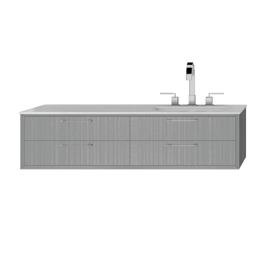 Lacava Gemelli 48" Wall Mount Vanity - Right by Lacava