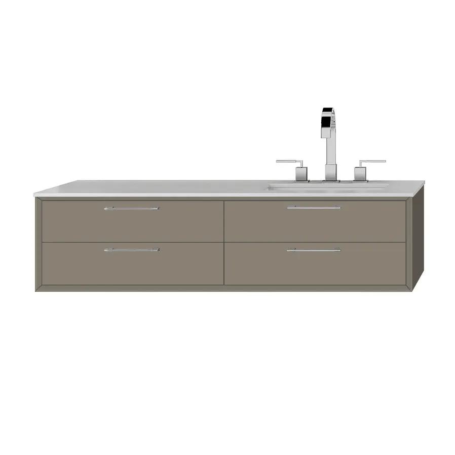 Lacava Gemelli 48" Wall Mount Vanity - Right by Lacava