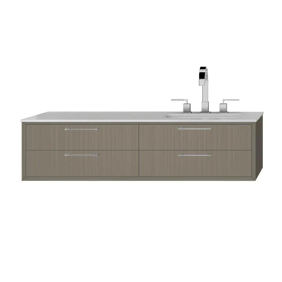 Lacava Gemelli 48" Wall Mount Vanity - Right by Lacava