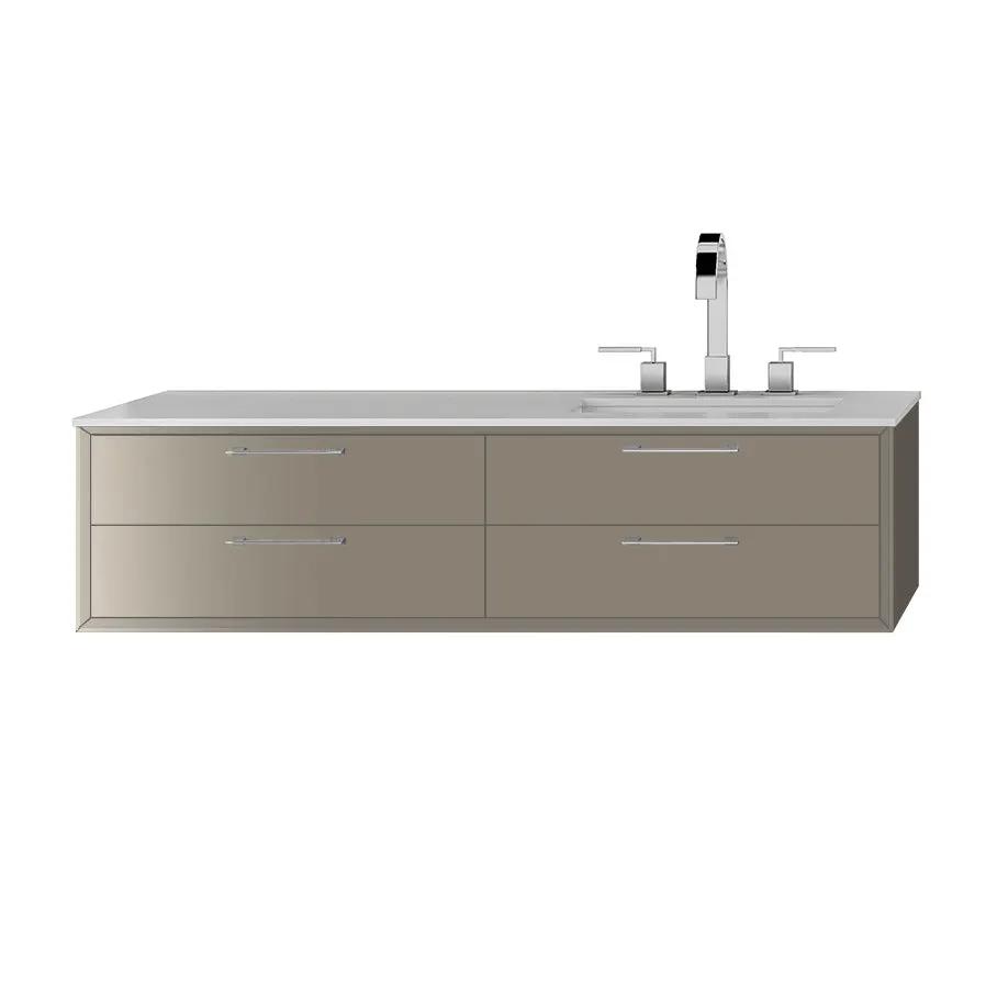 Lacava Gemelli 48" Wall Mount Vanity - Right by Lacava