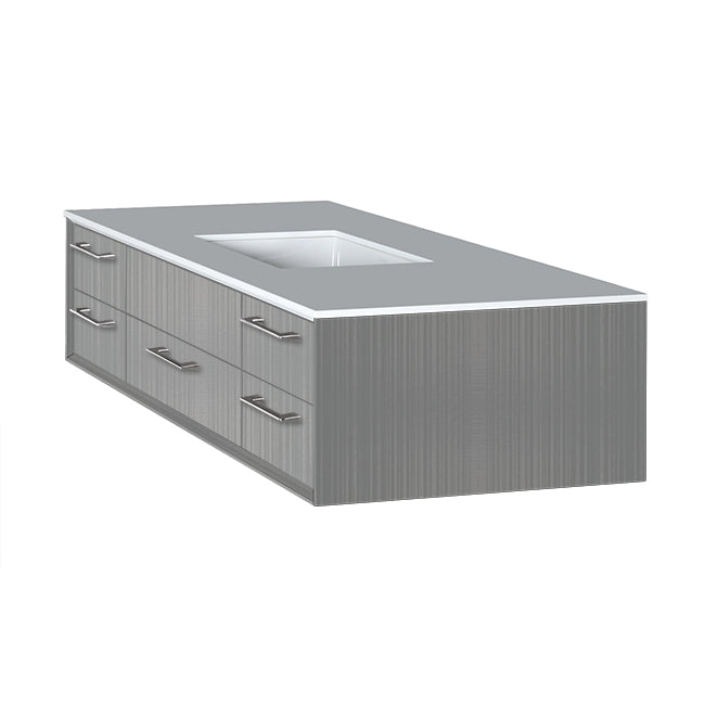 Lacava Gemelli 48" Wall Mount Vanity